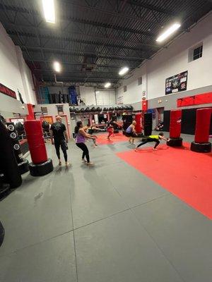 Cardio kickboxing