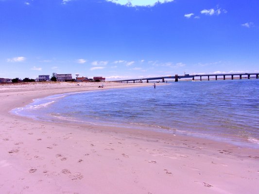 Bridge onto the island and Strathmere