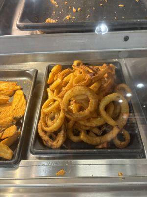 Not fair, we don't have onion rings and shrimp at our local Publix