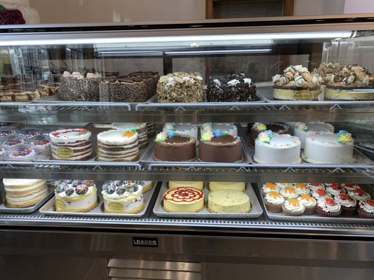 Assortment of cakes