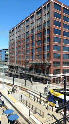 View of the Ford center