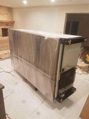 Large and heavy refrigerator!