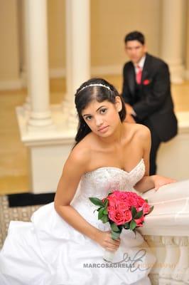 Young and beautiful bride