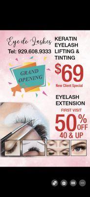 Grand opening welcoming discount