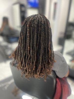 Long nubian twist