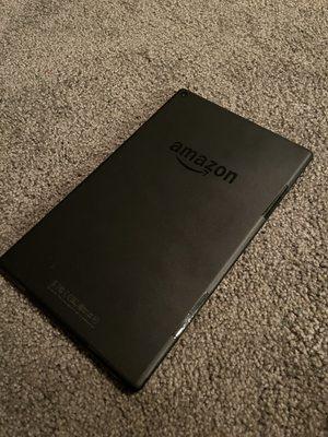 Amazon Fire 10 backside