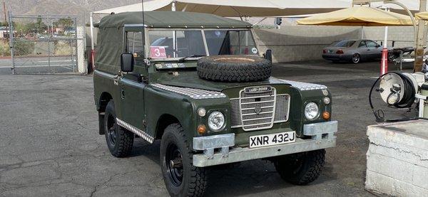 My 1971 Land Rover Series IIA