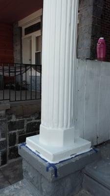 REPLACE BASE OF COLUMN (AFTER)