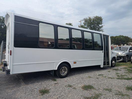 Our 23 passenger bus will get you there