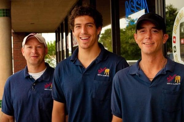 One of our friendly dallas locksmith crews