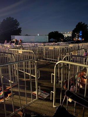 This was the "VIP Patio" section.