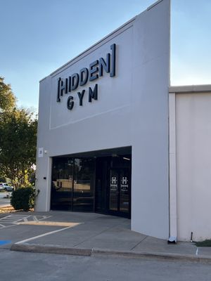 Front of the gym