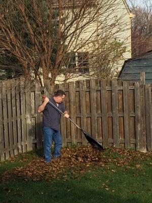 Raking lease is just another service we offer