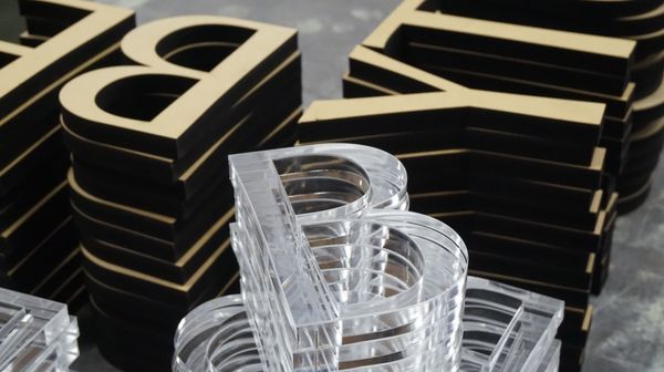 Terrene, Inc. | Laser cut acrylic & MDF dimensional letters | See what we can do for your business at terrene.biz.