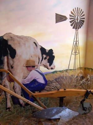 New Dawn on the Prairie Exhibit. The story of the settlers as they turned untouched prairie lands into bountiful farmlands.