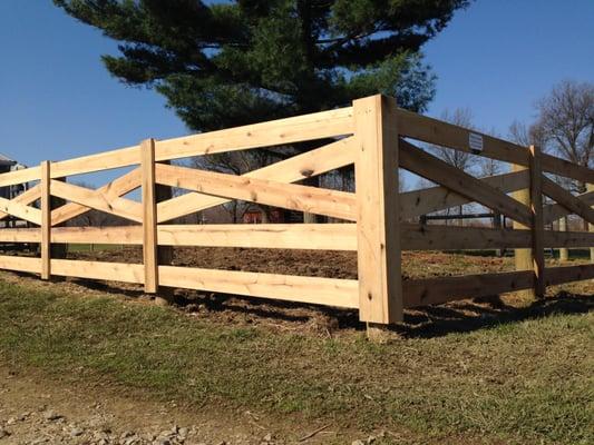 Wooden Fencing