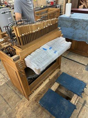 Musical organ move from Westchester to New Jersey