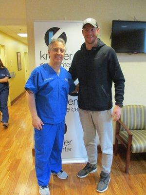 Carson Wentz had PRK surgery at Kremer in January 2017!