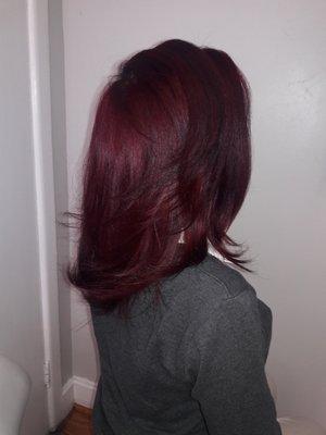 Beautiful hair color by Belinda @ Essentials