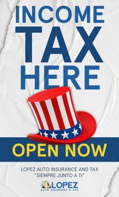 Income Tax Services at Lopez Insurance Buckner Rd Dallas TX