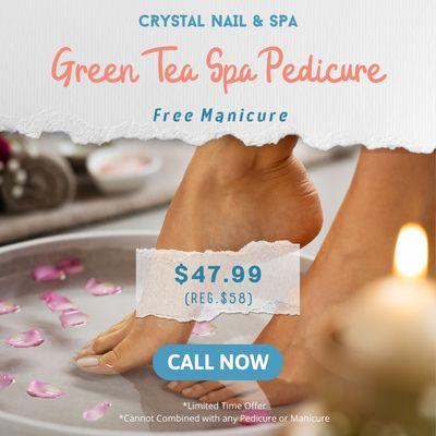 Crystal Nail & Spa
 127 Broadway, Elmwood Park, NJ 07407
 Call us at 201-796-0088