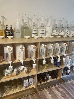 Bulk soap, shampoo, vinegar, and more!