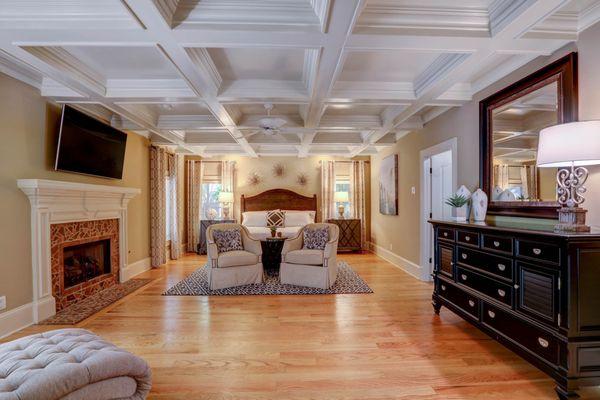 The Master Bedroom with King Size Bed.