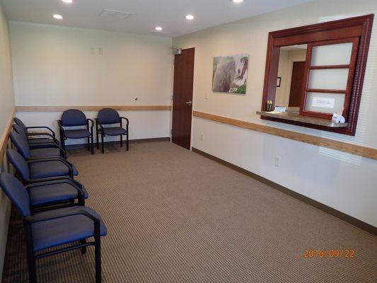 Our seating at Associated Foot Surgeons - O'Fallon