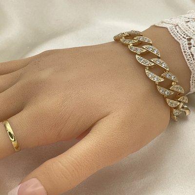 Zirconia gold filled Bracelet