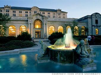 Iowa State's beautiful campus