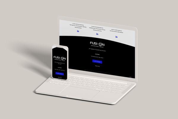 Fusion Engineering Group - 3 - Designing a modern minimalist footer for our client Fusion Engineering Group!