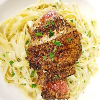 Blackened Tuna Scampi