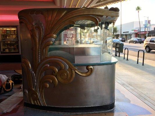 Ticket booth restoration project