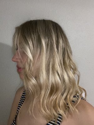 Short and blonde for summer :)