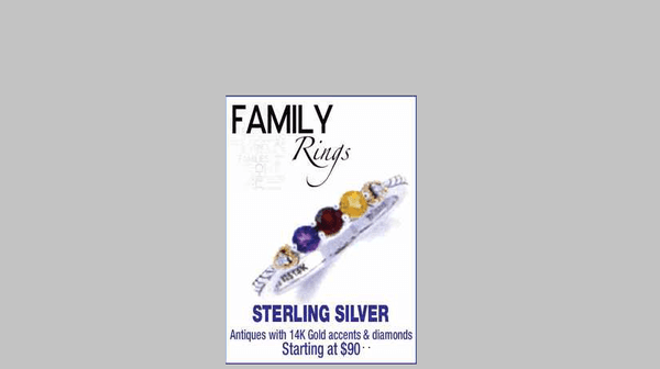 Family rings create your own