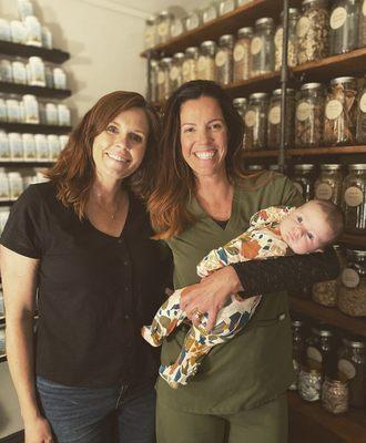 A sweet visit with another Medicine Tree baby and her sweet mama!