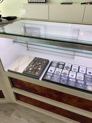 Jewelry and coin collections