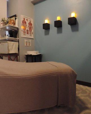 Massage Therapy Treatment Room