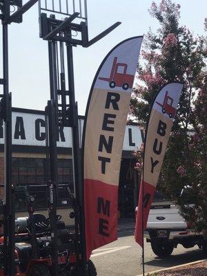 Sacramento Forklift Flags!