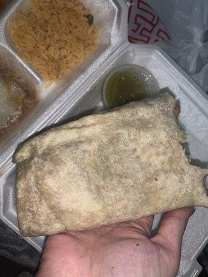 Carne Asada Burrito