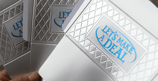 Foil stamped envelopes