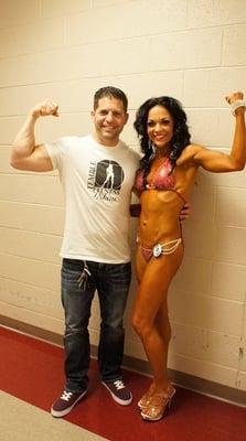 Yolanda turns fitness competitor after spinal fusion! Thanks to coach Joey she is pain free!