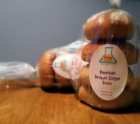 These buns are great as diner rolls, with pulled pork, or even for an awesome breakfast sandwich!