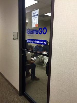 IndentGO Fingerprinting Office on 5th floor