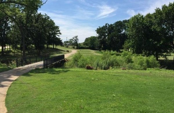 Hole #9 tee box