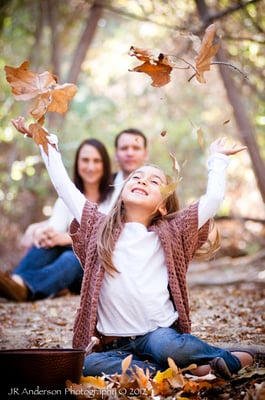 Albright holiday portrait session