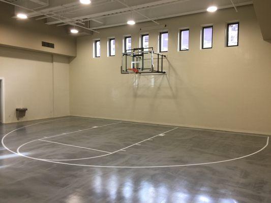 Basketball Court Vinyl