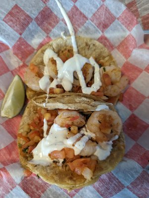 Shrimp tacos