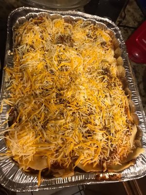 Stacked enchiladas