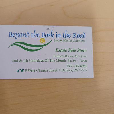 Beyond The Fork In The Road